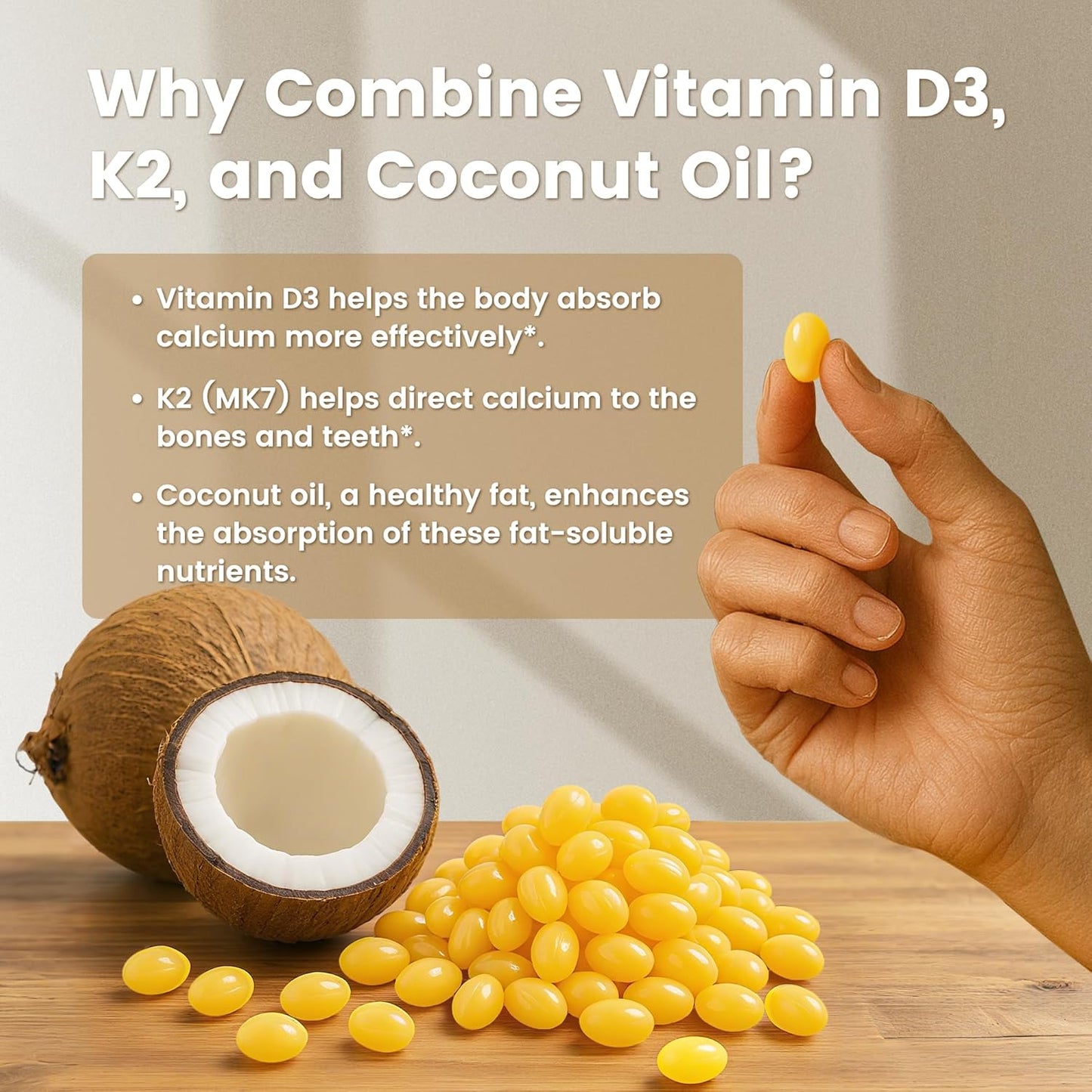 Haloraco Vitamin D3 K2