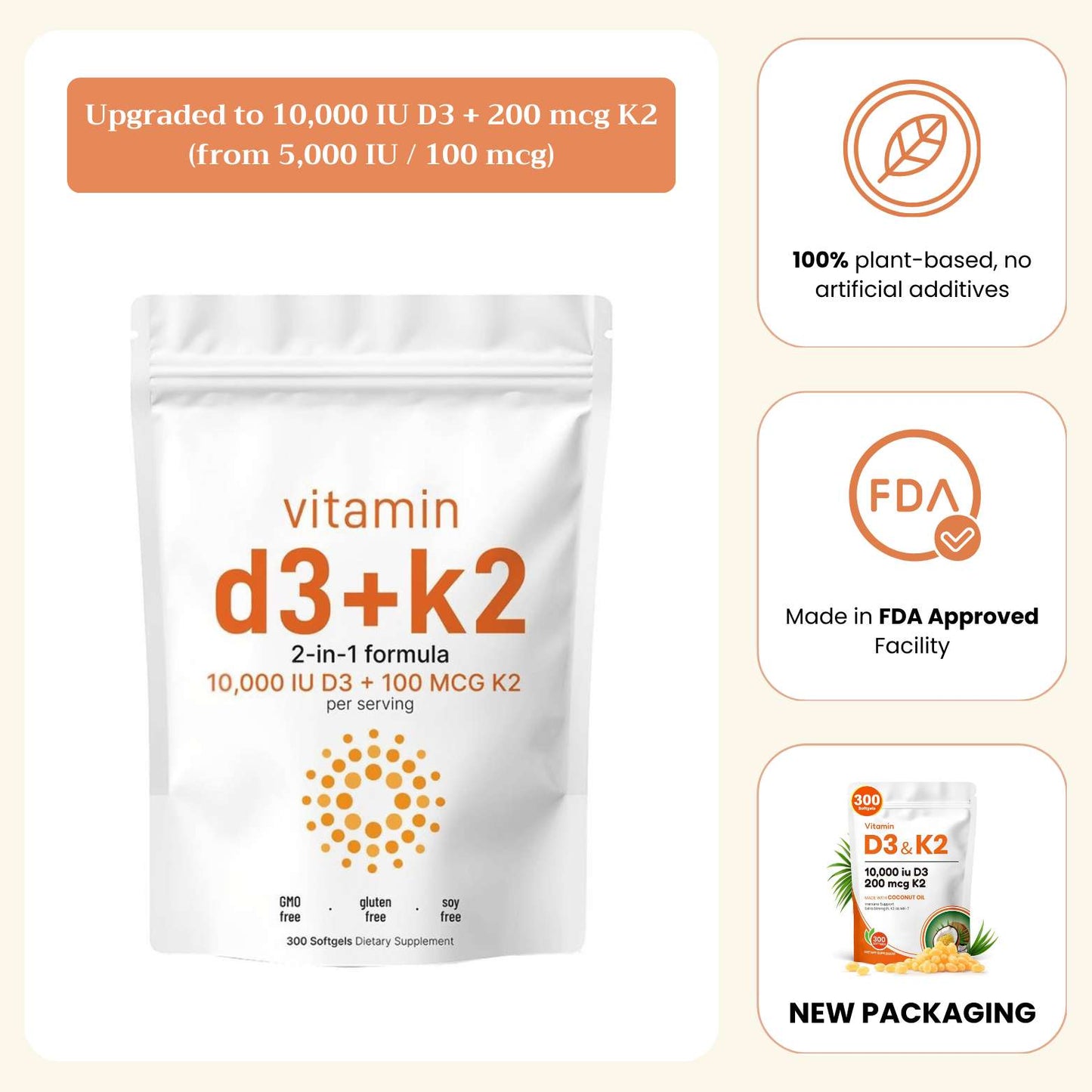 Haloraco Vitamin D3 K2